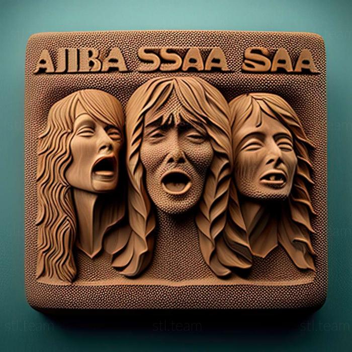 3D model SingStar ABBA game (STL)